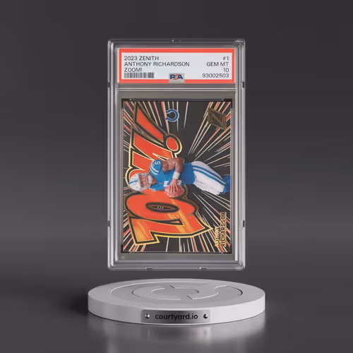 2023 Panini Zenith Zoom! #1 Anthony Richardson (PSA 10 GEM MINT)