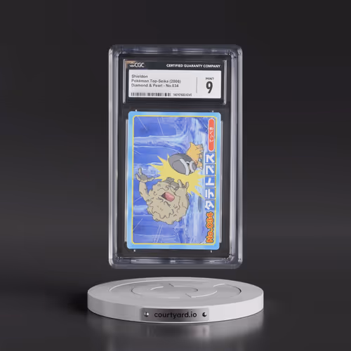 2006 Diamond & Pearl (Blue Border) #034 Shieldon (CGC 9 MINT)