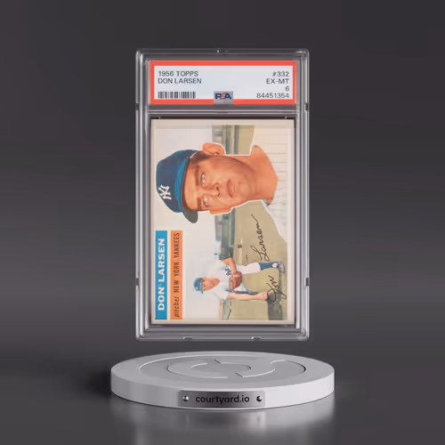 1956 Topps #332 Don Larsen (PSA 6 EX-MT)