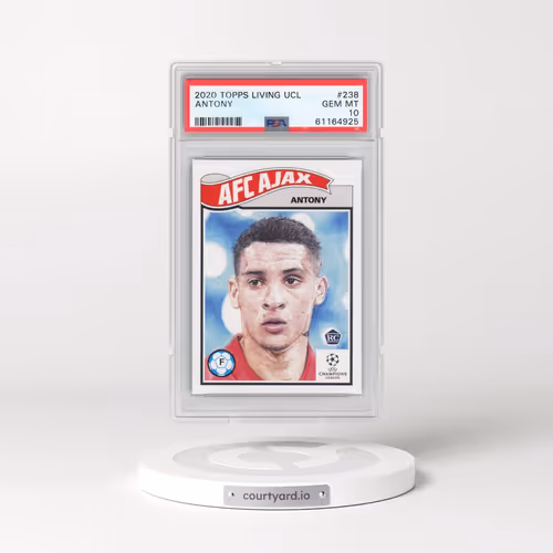 2020 Topps Living UEFA Champions League #238 Antony (PSA 10 GEM MINT)