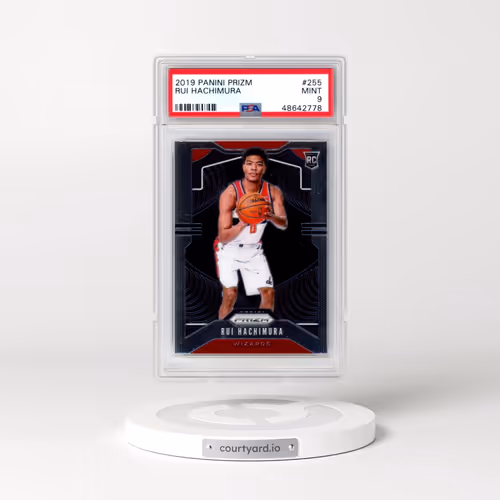 2019 Panini Prizm #255 Rui Hachimura (PSA 9 MINT)