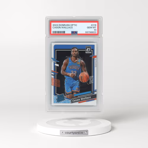 2023 Panini Donruss Optic #218 Cason Wallace (PSA 10 GEM MINT)