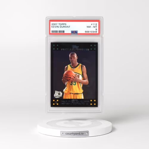 2007 Topps #112 Kevin Durant (PSA 8 NM-MT)