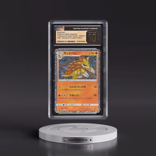 2023 Trading Card Game Classic - CLF, CLL, CLK #009/032 Sandslash - Venusaur & Lugia ex Deck - CLF H