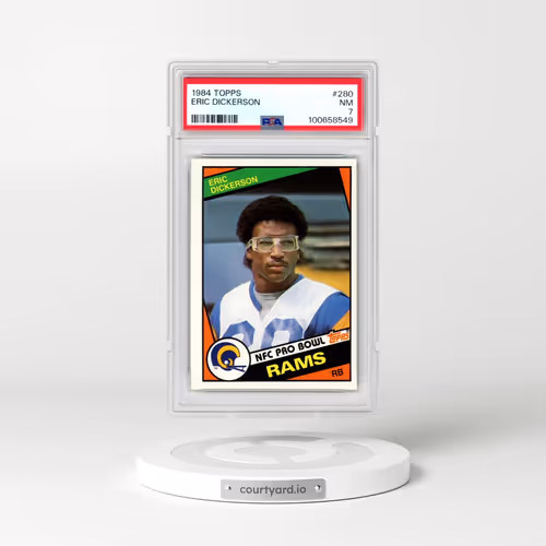 1984 Topps #280 Eric Dickerson (PSA 7 NM)