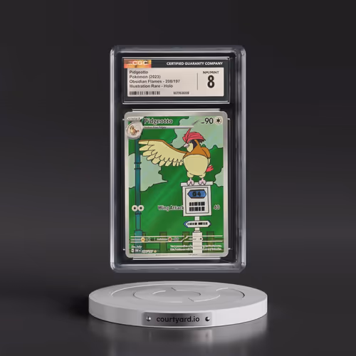 2023 Obsidian Flames - OBF EN #208/197 Pidgeotto - Illustration Rare Holo (CGC 8 NM-MT)