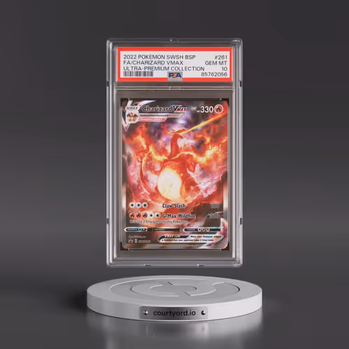 2022 Pokémon Swsh Black Star Promo #261 Charizard Vmax - Full Art Sword & Shield Ultra-Premium Colle