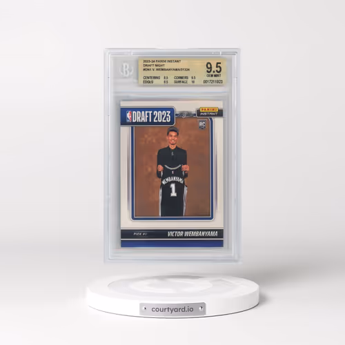2023 Panini Instant Draft Night #DN1 Victor Wembanyama (BGS 9.5 GEM MINT)