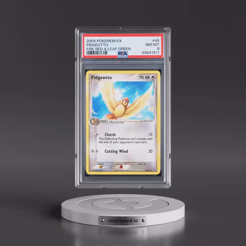 2004 Pokémon EX Fire Red & Leaf Green #45 Pidgeotto (PSA 8 NM-MT)