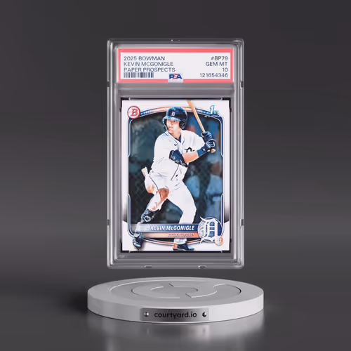 2025 Bowman Paper Prospects #BP79 Kevin Mcgonigle (PSA 10 GEM MINT)