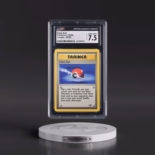 1999 Jungle #64/64 Poké Ball (CGC 7.5 NM+)