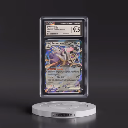 2023 Obsidian Flames - OBF EN #156/197 Revavroom ex - Holo (CGC 9.5 MINT+)
