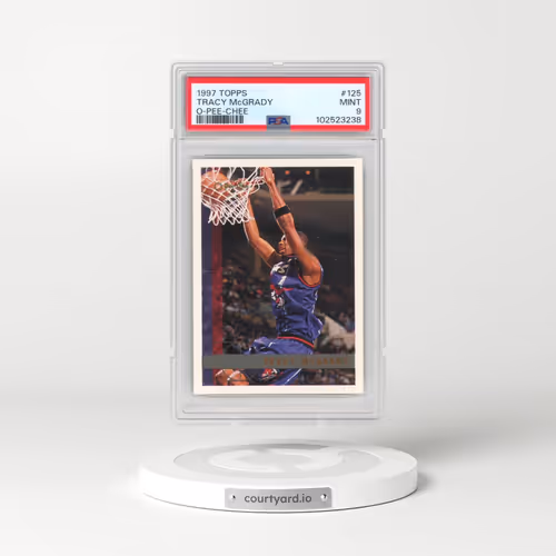 1997 Topps #125 Tracy McGrady - O-Pee-Chee (PSA 9 MINT)