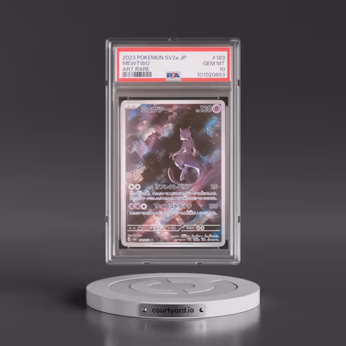 2023 Pokémon Sv2a-Pokemon 151 #183 Mewtwo - Art Rare (PSA 10 GEM MINT)