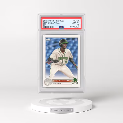 2022 Topps Pro Debut #PD189 Elly de La Cruz - SP (PSA 10 GEM MINT)
