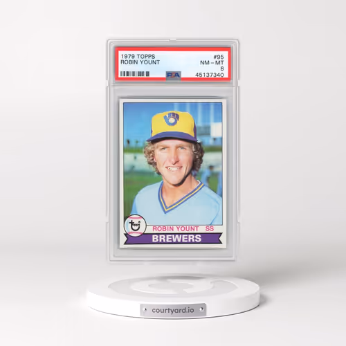 1979 Topps #95 Robin Yount (PSA 8 NM-MT)