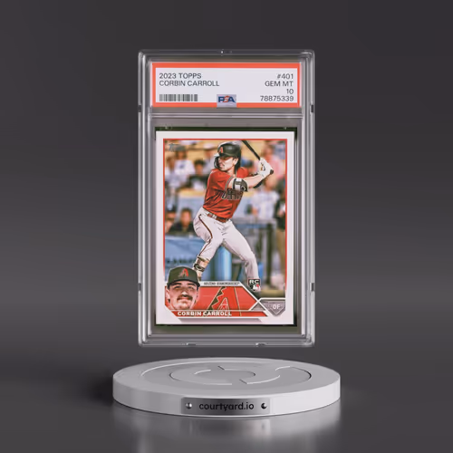 2023 Topps #401 Corbin Carroll (PSA 10 GEM MINT)