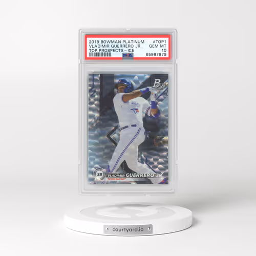 2019 Bowman Platinum Top Prospects #TOP1 Vladimir Guerrero Jr. - Ice (PSA 10 GEM MINT)