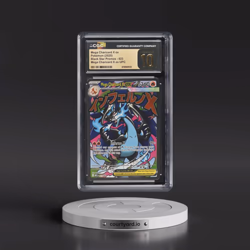 2025 Black Star Promos - Mega Evolution MEP EN #023 Mega Charizard X ex - Mega Charizard X ex Ultra