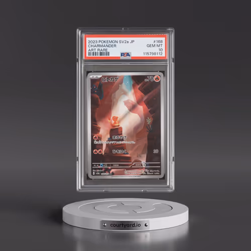 2023 Pokémon Sv2a-Pokemon 151 #168 Charmander - Art Rare (PSA 10 GEM MINT)