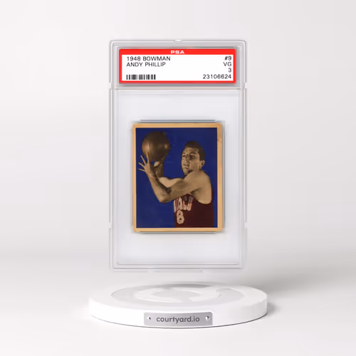 1948 Bowman #9 Andy Phillip (PSA 3 VG)