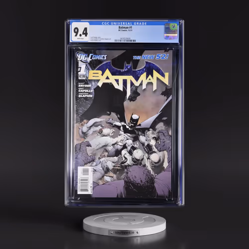 Batman #1 CGC 9.4 White Pages (DC Comics, 11/11) - Universal