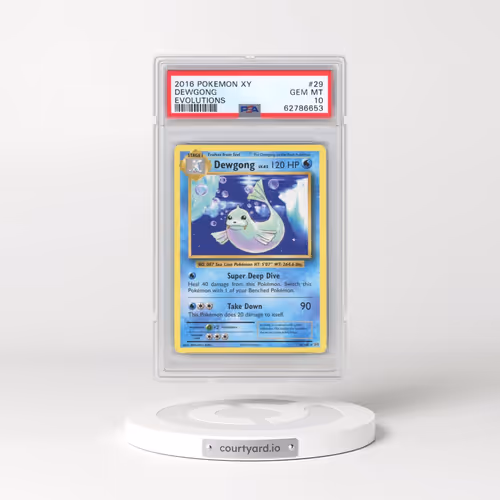 2016 Pokémon XY Evolutions #29 Dewgong (PSA 10 GEM MINT)