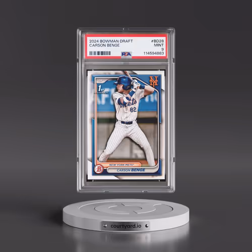 2024 Bowman Draft #BD28 Carson Benge (PSA 9 MINT)