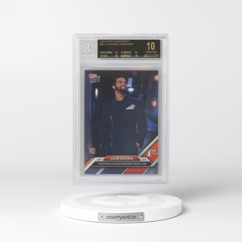 2024 Topps Now #D1 Caleb Williams (BGS 10 PRISTINE)