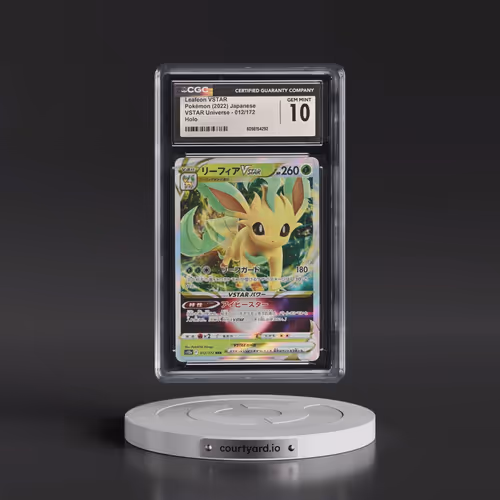 2022 VSTAR Universe #012/172 Leafeon VSTAR - Holo (CGC 10 GEM MINT)