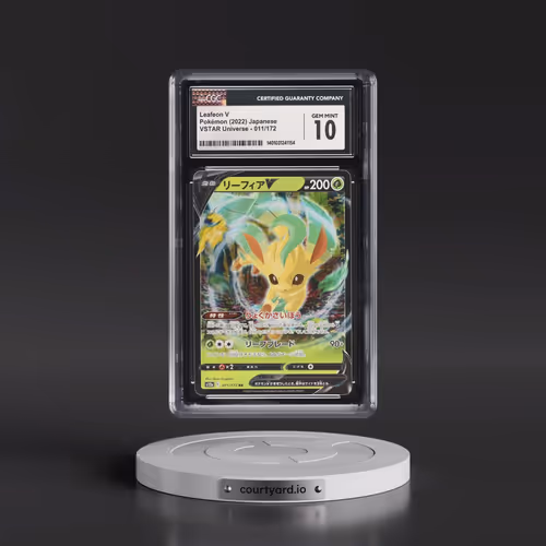 2022 VSTAR Universe #011/172 Leafeon V - Holo (CGC 10 GEM MINT)