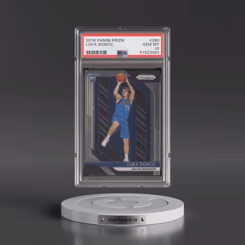 2018 Panini Prizm #280 Luka Doncic (PSA 10 GEM MINT)