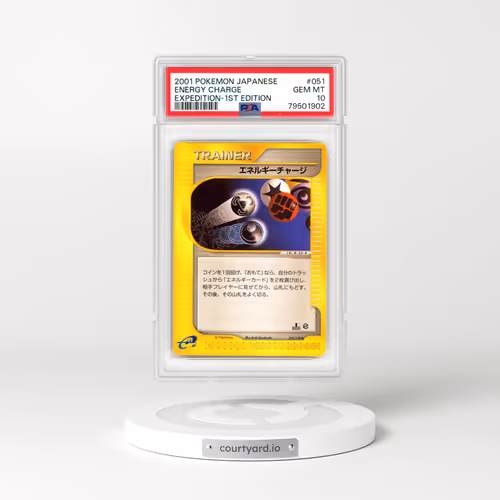 2001 Japanese Expedition #51 Energy Charge - 1st Edition (PSA 10 GEM MINT)