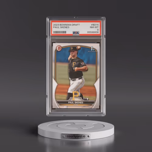 2023 Bowman Draft #BD14 Paul Skenes (PSA 8 NM-MT)