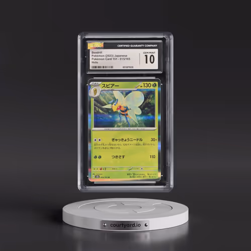 2023 Pokémon Card 151 #015/165 Beedrill - Holo (CGC 10 GEM MINT)