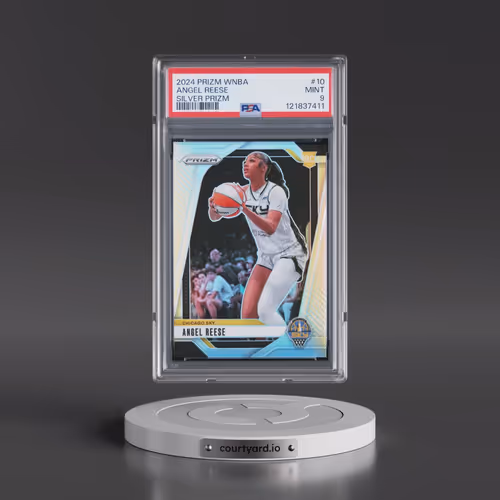 2024 Panini Prizm WNBA #10 Angel Reese - Silver Prizm (PSA 9 MINT)