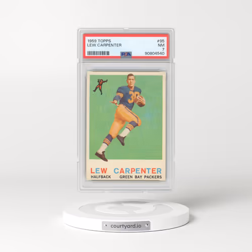 1959 Topps #95 Lew Carpenter (PSA 7 NM)