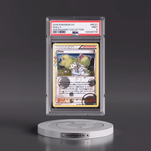 2016 Pokémon XY Generations Radiant Collection #RC27 Wally (PSA 9 MINT)