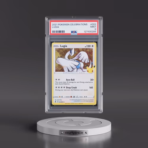 2021 Pokémon Celebrations #022 Lugia (PSA 9 MINT)