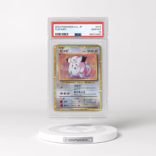 2023 Pokémon Cll-Trading Card Game Classic Charizard & HO-Oh EX Deck #013 Clefairy (PSA 10 GEM MINT)
