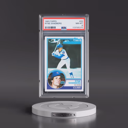 1983 Topps #83 Ryne Sandberg (PSA 8 NM-MT)