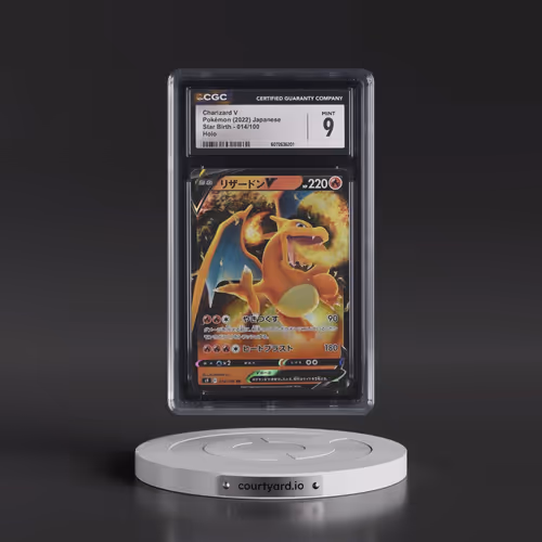 2022 Star Birth #014/100 Charizard V - Holo (CGC 9 MINT)