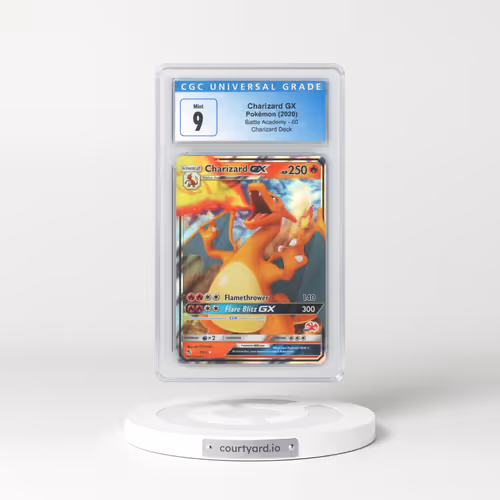 2020 Battle Academy #60 Charizard GX - Holo (CGC 9 MINT)