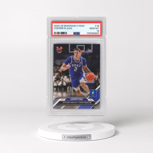 2024-25 Bowman U Now #16 Cooper Flagg (PSA 10 GEM MINT)