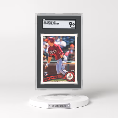 2011 Topps Update #US47 Paul Goldschmidt (SGC 9 MINT)