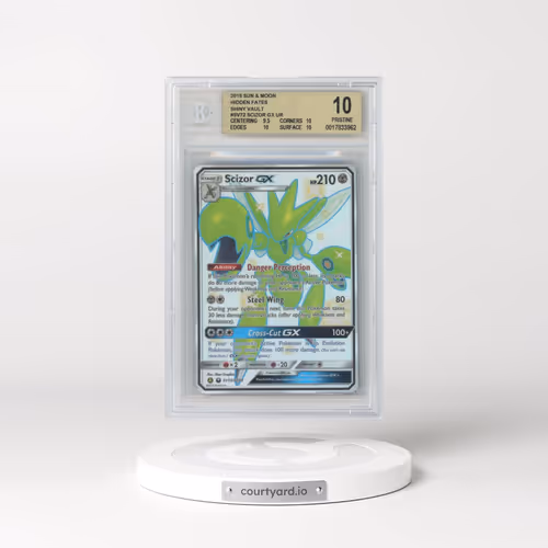 2019 Hidden Fates #SV72 Scizor GX - Shiny Vault Holo (BGS 10 PRISTINE)