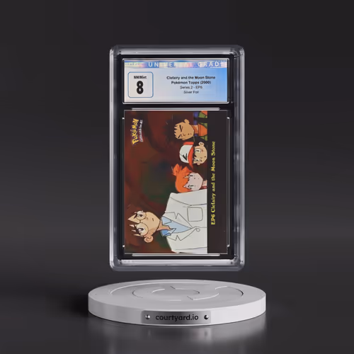 1999 Series 2 (Oval Nintendo Seal) #EP6 Clefairy and the Moon Stone - Silver Foil (CGC 8 NM-MT)