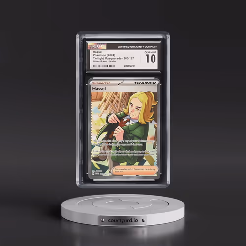 2024 Pokémon Twm EN-Twilight Masquerade #205 Hassel - Ultra Rare (CGC 10 GEM MINT)