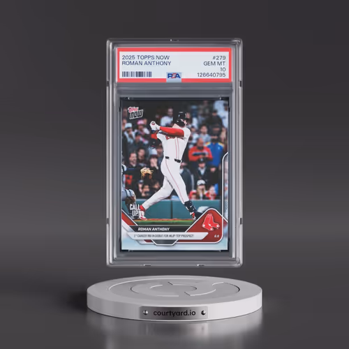 2025 Topps Now #279 Roman Anthony (PSA 10 GEM MINT)