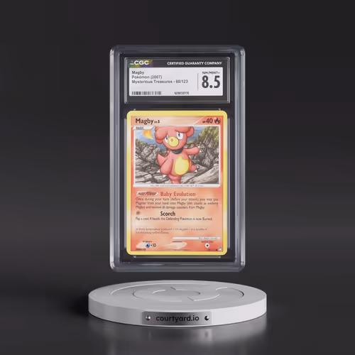 2007 Mysterious Treasures #88/123 Magby (CGC 8.5 NM-MT+)